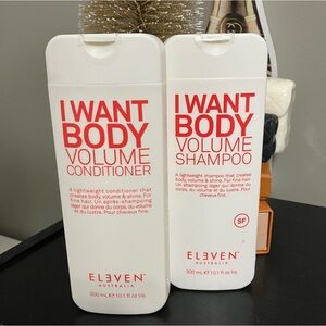 Eleven Australia I Want Body Volume Shampoo and Conditioner Set